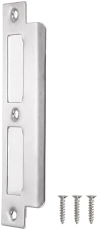 Sturdy 201 Stainless Steel Door Strike Plate for Replacement