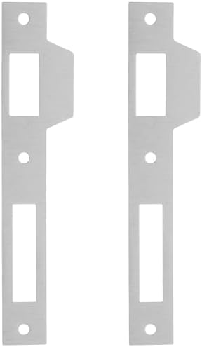 Artibetter 2-Set Door Groove Repair Security Plate