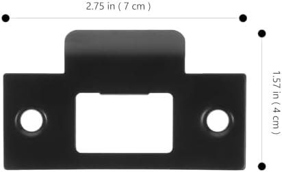 DOITOOL 4Pcs Stainless Steel Door Strike Plate
