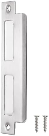 Sturdy 201 stainless steel door strike plate 145mm x 40mm