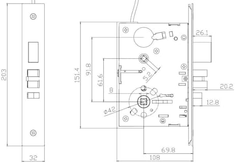 Safe Durable Door Lock Set