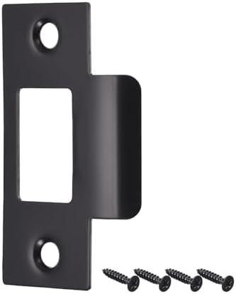 UXCellSturdy 70mm stainless steel door strike plate for US doors