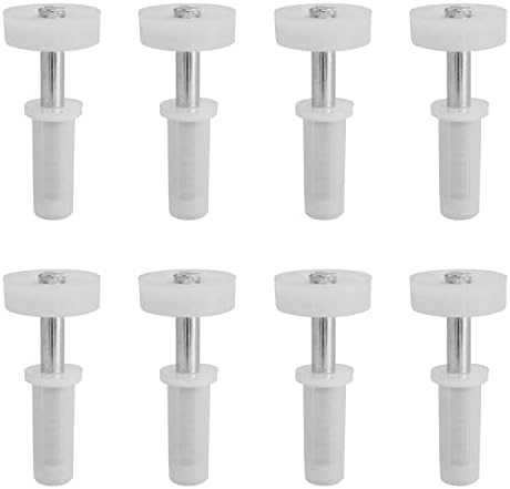 Maxmoral 8pc Bifold Door Top Guide Wheel Set