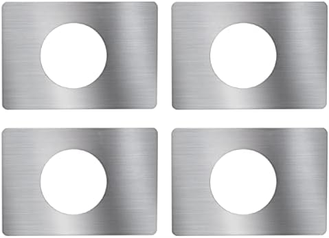 Durable Stainless Steel Door Reinforcement Plate Set 4