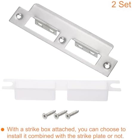 Durability and Style - Essential Door Strike Plate for Home Business Use
