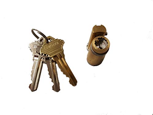 Pacific Doorware LFIC Lock IC Core Cylinder Keys 1