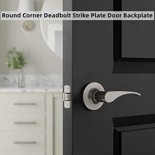 Round Corner Strike Plate Set