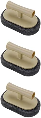 Zerodeko 3pcs Kitchen Bathroom Cleaning brushes - Ergonomic Handle Non-scratch Heavy-Duty Go To for Your Cleaning Needs