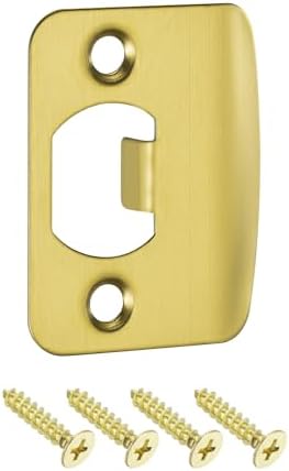 Sturdy 57mm x 45mm Stainless Steel Door Strike Plate
