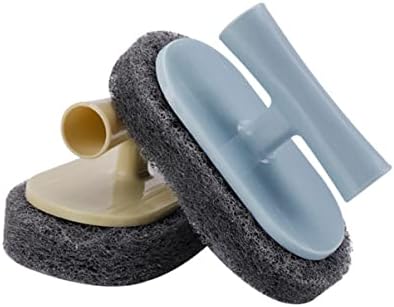 Zerodeko 3pcs Kitchen Bathroom Cleaning brushes - Ergonomic Handle Non-scratch Heavy-Duty Go To for Your Cleaning Needs