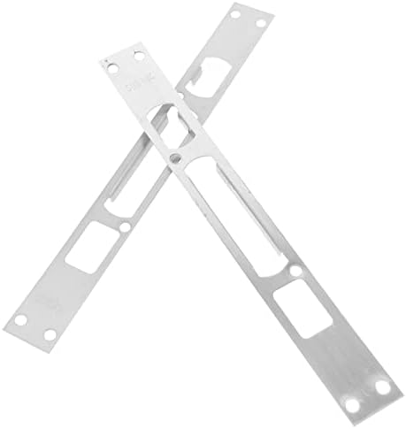 2PK Stainless Steel Door Strike Plate Adjustable Bracket