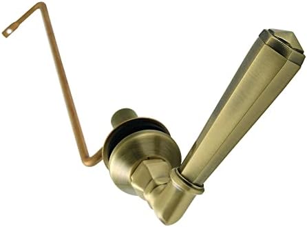 Kingston Brass KTHLS3 High-Quality Brass Toilet Tank Lever Side Mount Antique Brass Metropolitan Collection