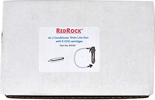 RedRock Gallo Drain Gun Clearest Clogged Drains with 5 CO2 Cartridges