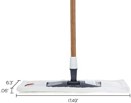 Full Circle Mighty Mop 2-in-1 WetDry Microfiber Mop Head Refill Replaceable Design Durable Earth-Friendly