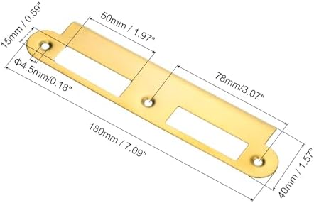 Durable Door Strike Plate