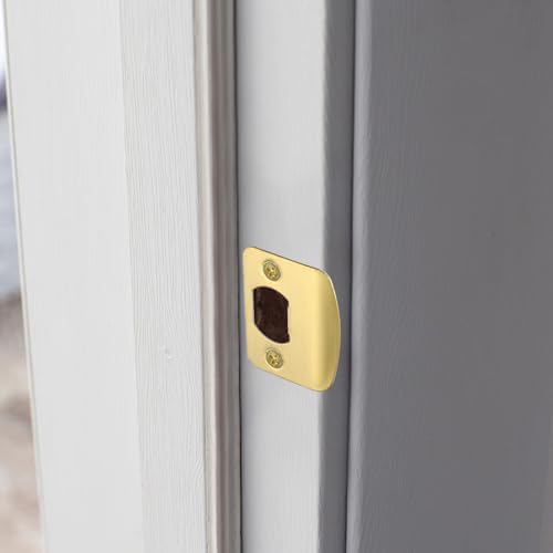 PATIKIL Gold Door Strike Plate 2-14 x 1-34