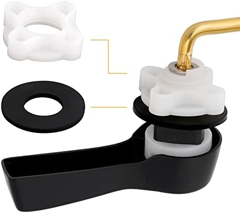 Hibbent 2-Pack Universal Side Mount Toilet Handle Flush Lever