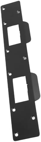 Pssopp Door Strike Plate Reinforcement Plate Black