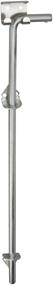 National Hardware N151-985 Gate Cane Bolt 58 x 24 Coated with WeatherGuard Protection Zinc Plated