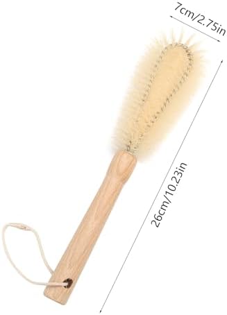 10-Inch Wooden Handle Bottle Brush for Cleaner Kitchen Essential