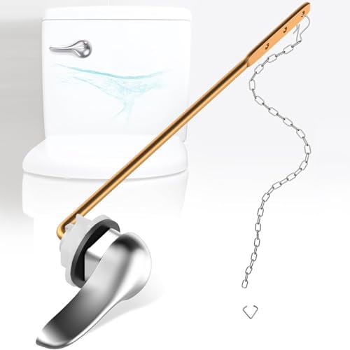 Stainless Steel Toilet Handle Kit Universal Front Mount for American Standard Toilets Easy to Install and Durable
