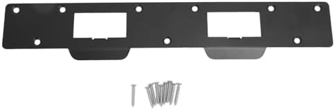 Pssopp Door Strike Plate Reinforcement Plate Black