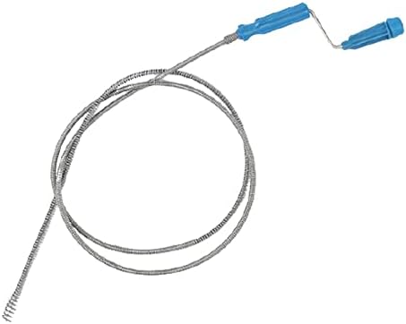 Fast-acting 5-Foot Metal plumbing Snake Auger for Your Toilet Sink and Bathtub