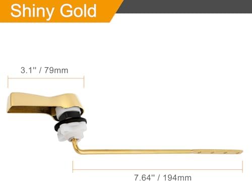 Hibbent 2-Pack Front Mount Toilet Handle Kit