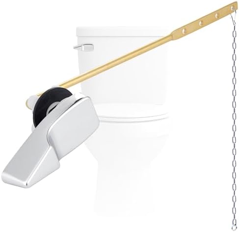 Hygie Rinse Front Mount Metal Toilet Handle Kit for American Standard Tanks