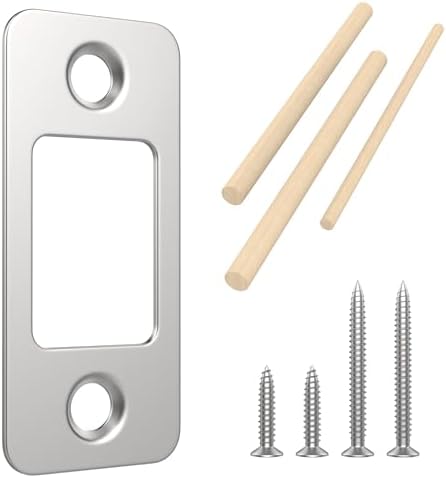 Sleek Rust-Proof Door Backplate for Increased Security