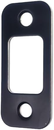 Alamic Deadbolt Strike Plate 2-Pack - Durable Door Fasteners for Home Use
