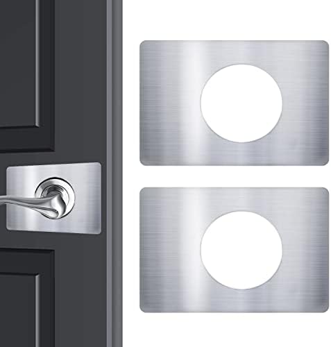 Strong Door Lock Repair Plate for Silver Stainless Steel Full Protection
