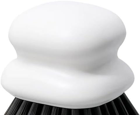 Number 1 Choice Dish BrushDish Brush with Handle Kitchen Scrub Brushes for Cleaning1Pack White