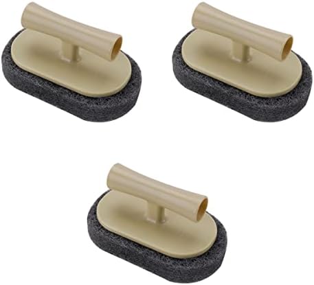 Zerodeko 3pcs Kitchen Bathroom Cleaning brushes - Ergonomic Handle Non-scratch Heavy-Duty Go To for Your Cleaning Needs