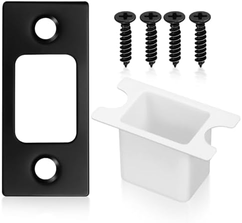 Secure Home Door Lock Latch Box Strike Plate