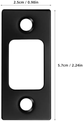 Secure Home Door Lock Latch Box Strike Plate