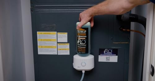 No Clog AC Drain Cleaner iFLO 36oz 6-Month Supply App-Controlled AC Maintenance