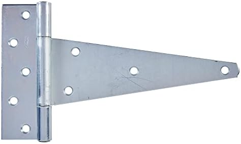 National Hardware N128-900 286 Extra Heavy T Hinges Zinc 10 Inch