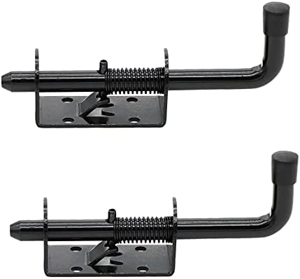 Premium 5-Inch Spring-Loaded Door Lock Bolt