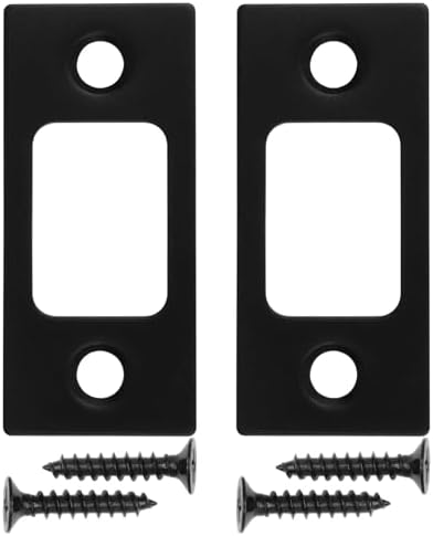 2-Pack Door Strike Plate - Door Security Replacement