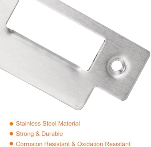 Durability and Style - Essential Door Strike Plate for Home Business Use