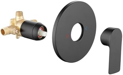 Stylish Single-Handle Shower Valve