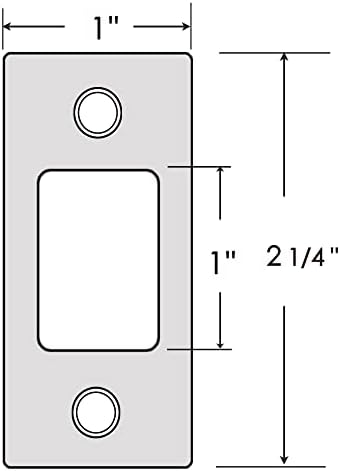 Stainless Steel Door Strike Plate
