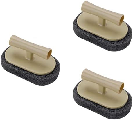 Zerodeko 3pcs Kitchen Bathroom Cleaning brushes - Ergonomic Handle Non-scratch Heavy-Duty Go To for Your Cleaning Needs