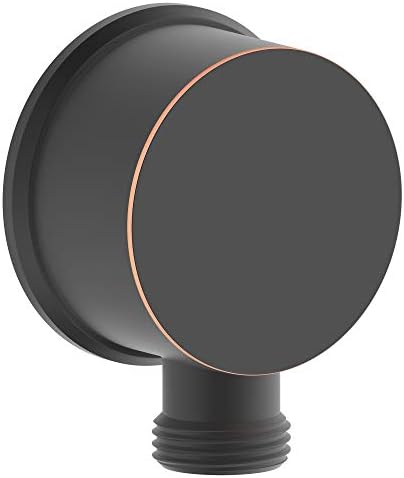 Wall-Mounted Shower Elbow Oil Rubbed Bronze Durable Plumbing Fittings