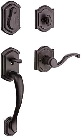Baldwin Front Entry Door Handleset SmartKey Re-Key Technology