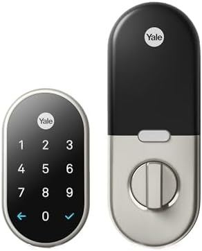Smart Keyless Entry Door Lock for Yale Front Door Nest - tamper-proof and panic-free