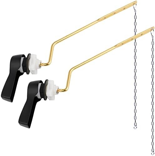 Hibbent 2-Pack Universal Side Mount Toilet Handle Flush Lever