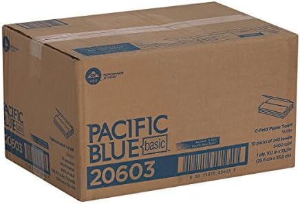Georgia-Pacific Pacific Blue Basic C-Fold Paper Towels 240 per Pack 1