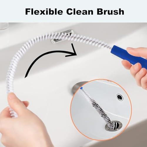 Adove 2-Pack Drain Cleaner Brush Set